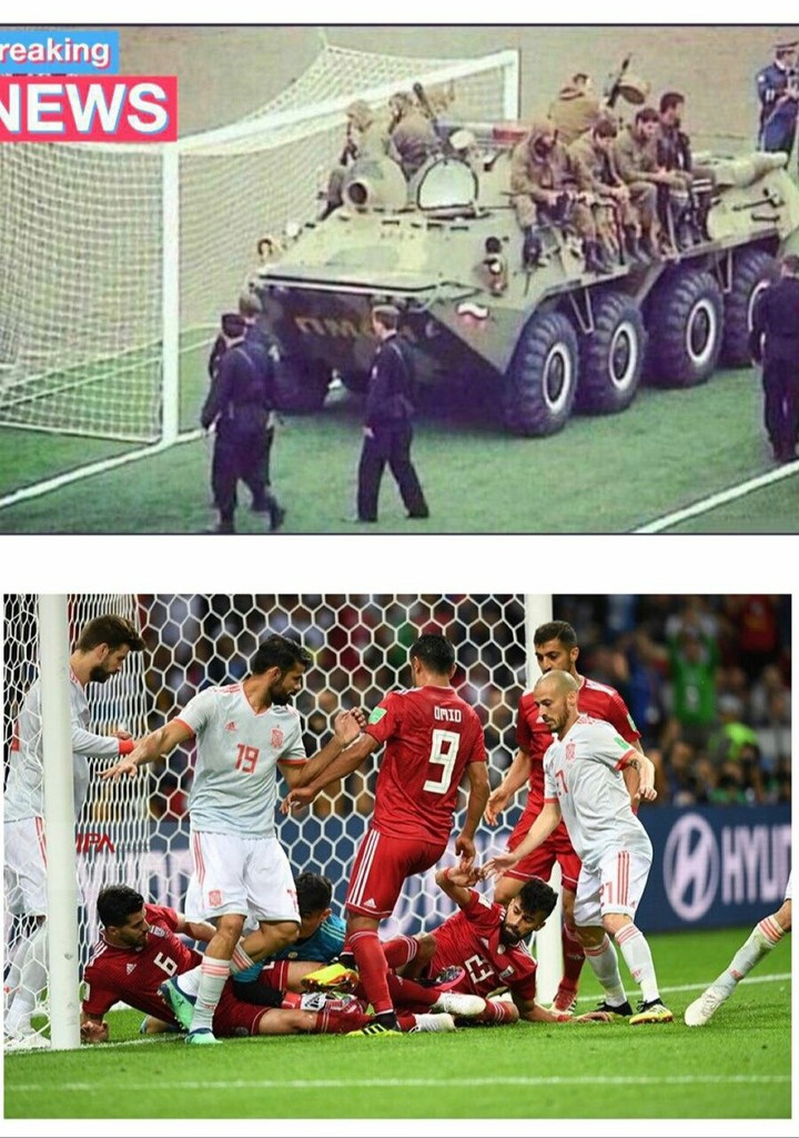 iran-spain. world cup football