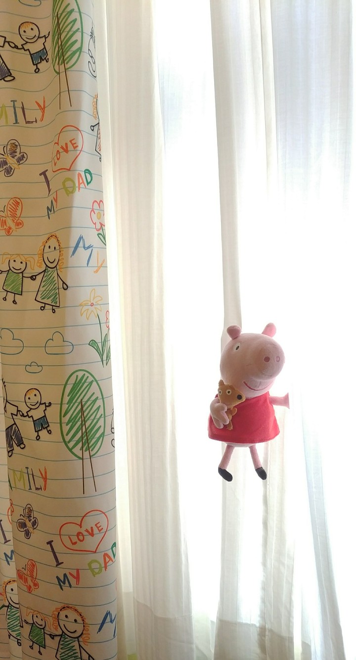 what a cute curtain!