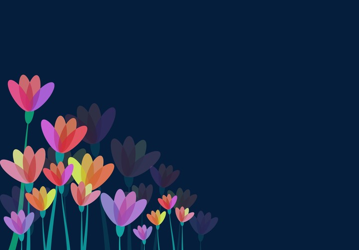 flowers abstract