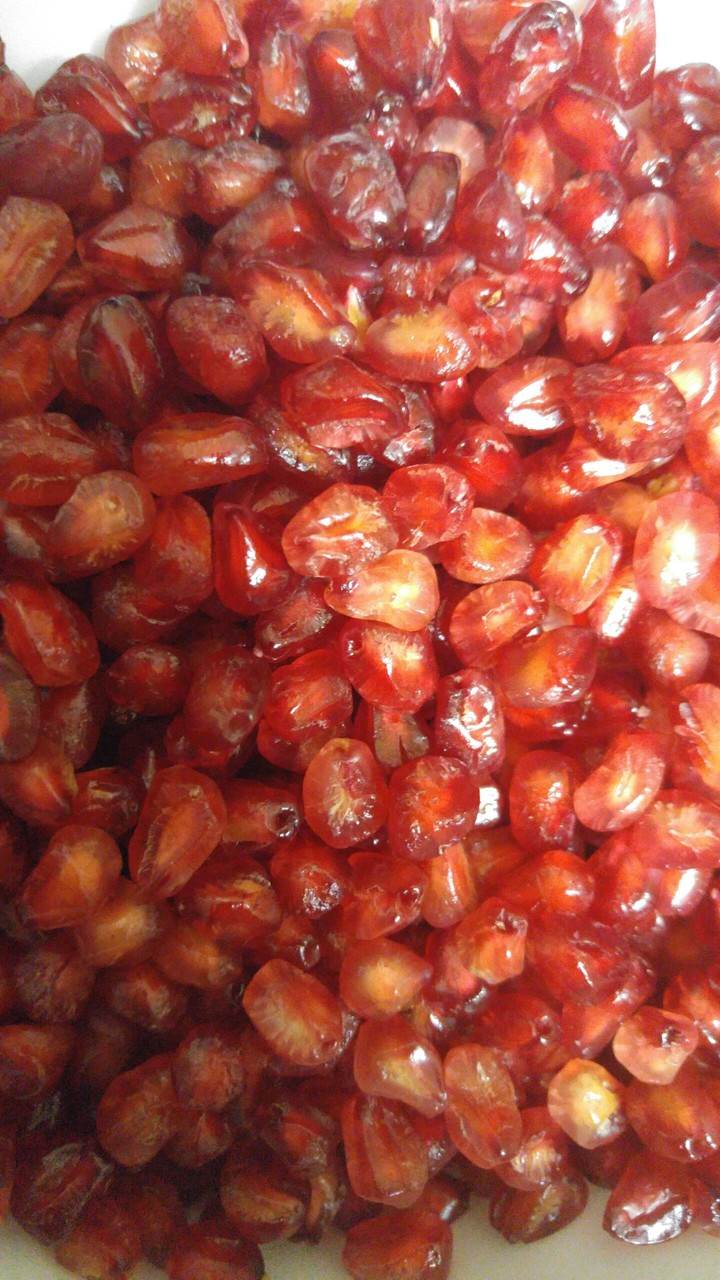 pomegranate seeds
