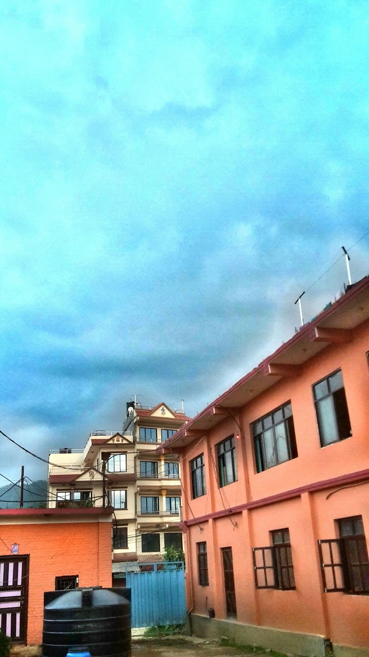 town sky