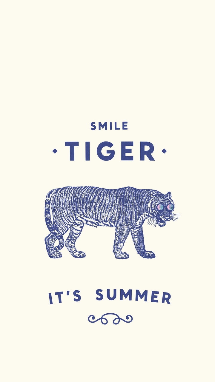 Tiger smile