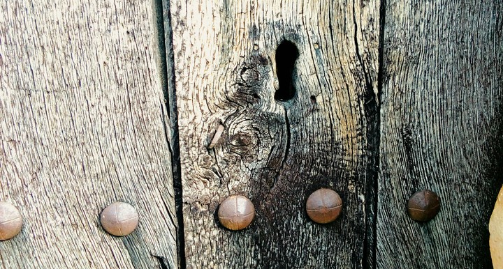 Old door.