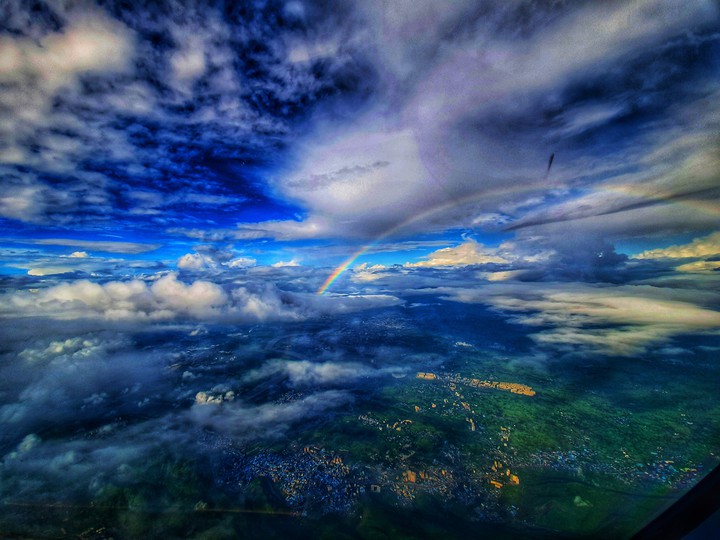 rainbow view