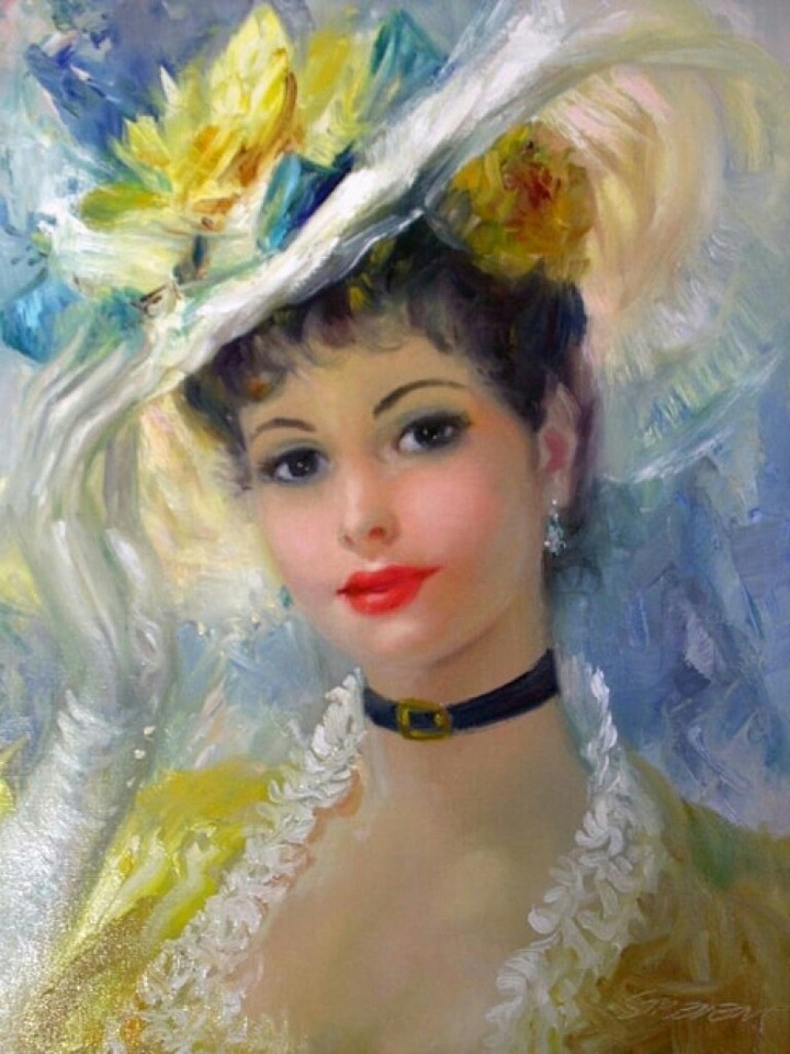 charming lady