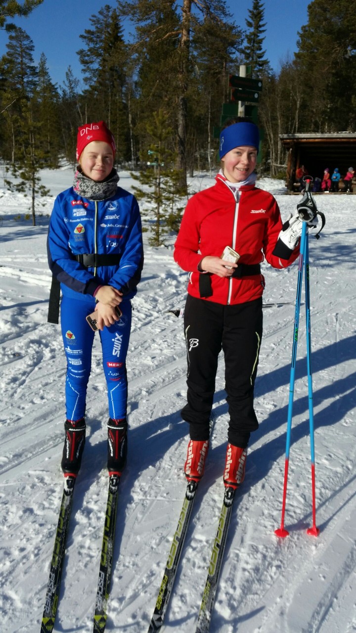 Kristine og Silje