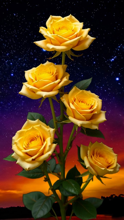 Sunrise roses