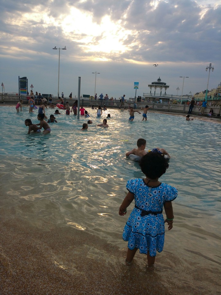 Kid's in a Pool
