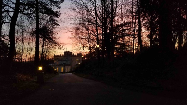 Manor in the Afterglow