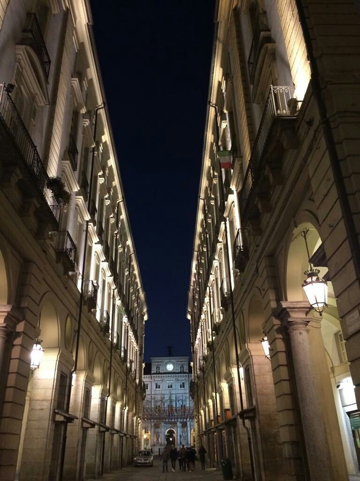 Palazzo di Città Torino. Beautiful vue.