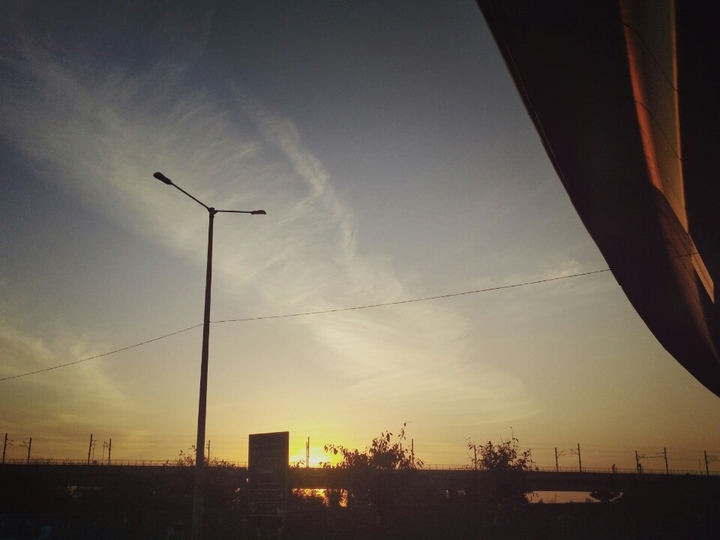 sunset in the NCR
