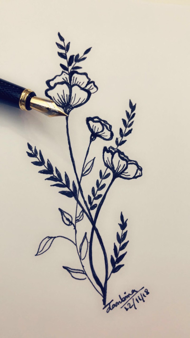 Ink sketch