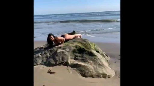 beach bikini photoshoot