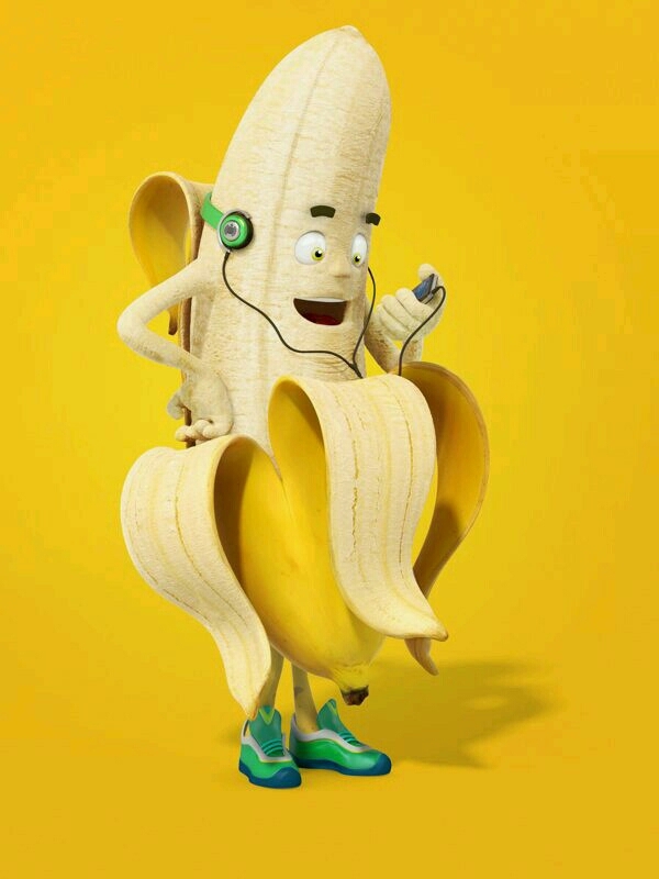new...banana,s funny art✨✔