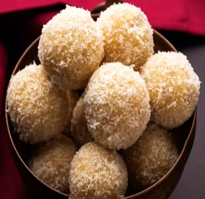 Tasty Coconut Laddu❣️:)
