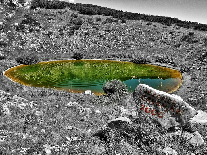 lake on cvrsnica mountain