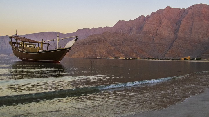 fishing boat @bukha - oman