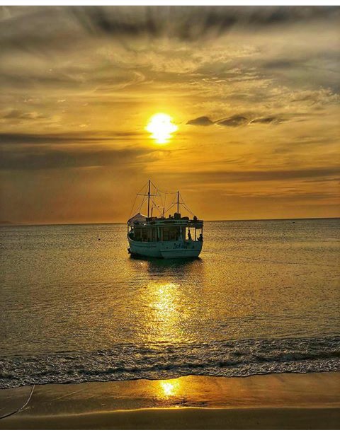 atardecer...