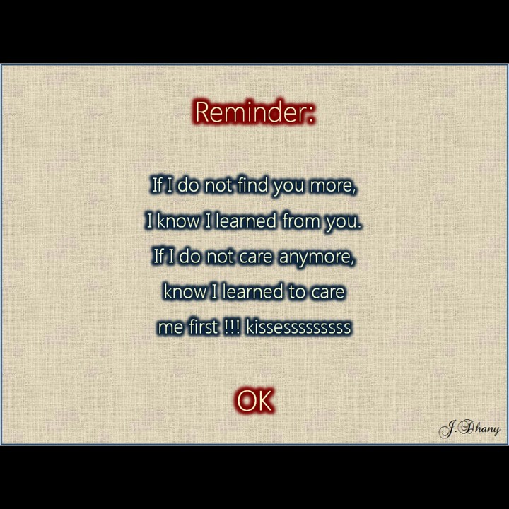 Reminder