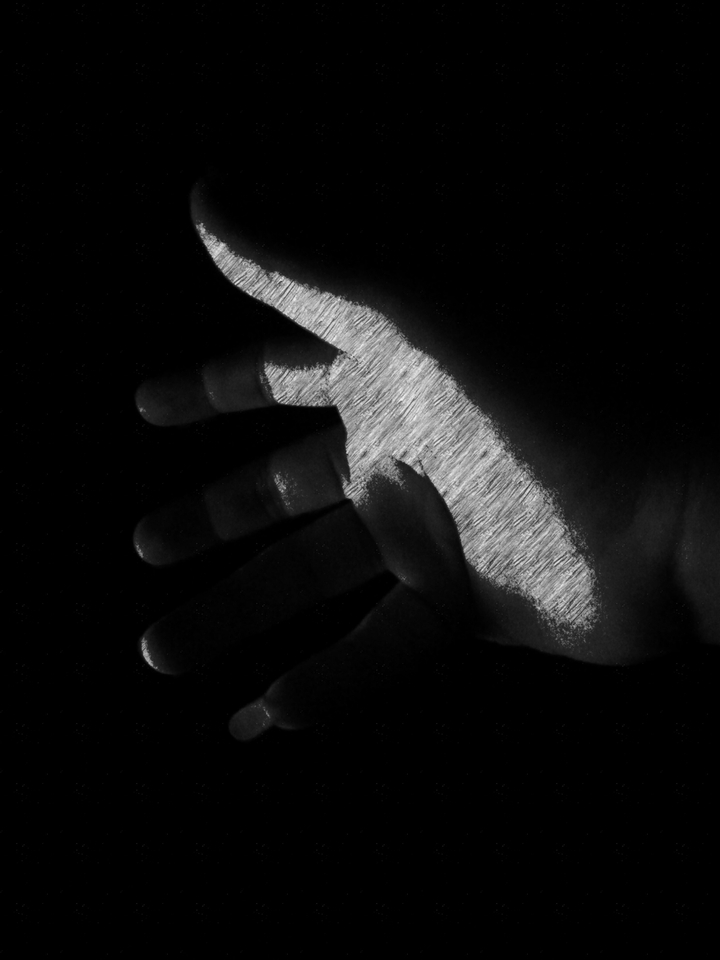 hand dark