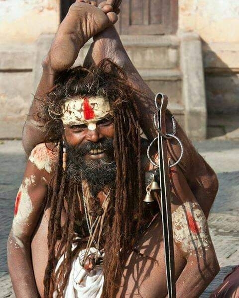 Aghori sadhu