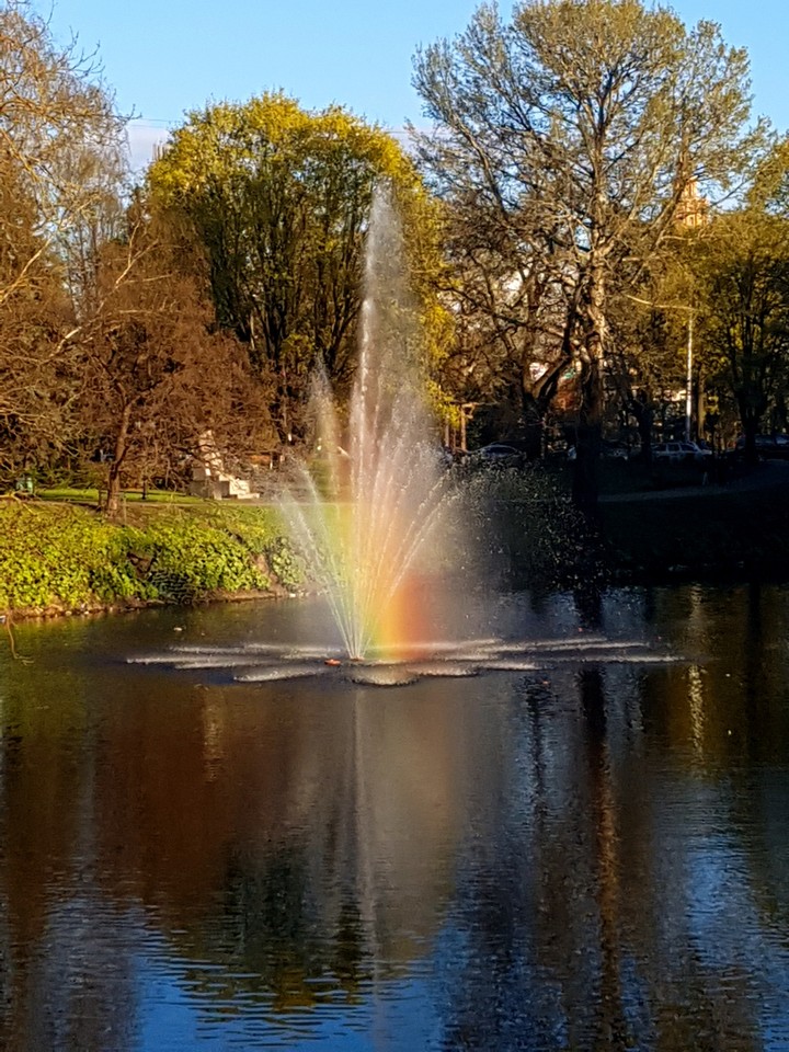 Rainbow in Riga