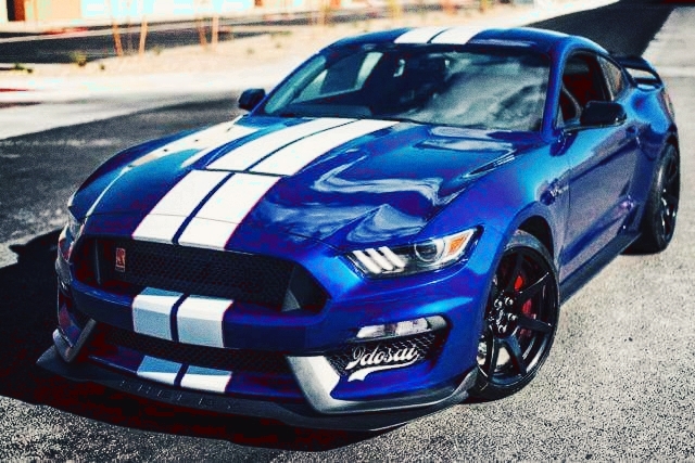 Mustang GT Blue