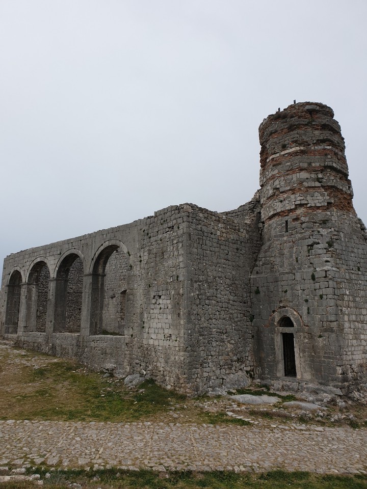 mosque in castle of shkodra albania