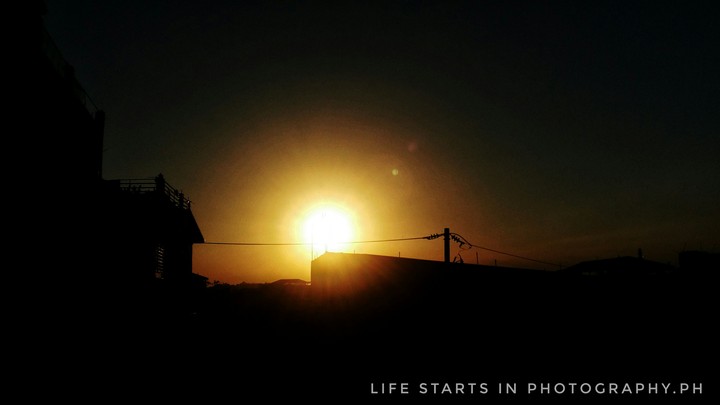 sun set