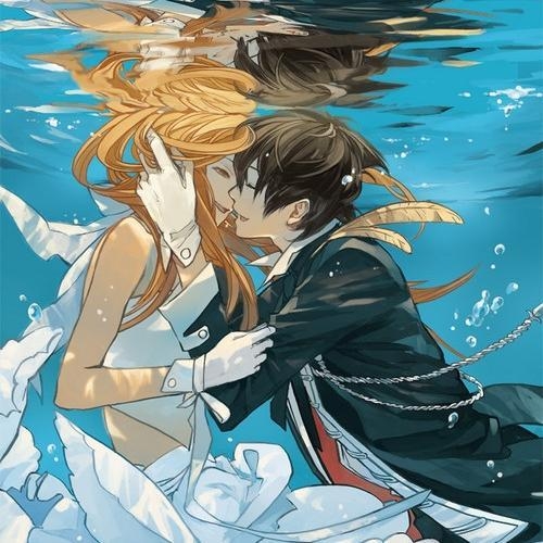 Anime Couples Kiss