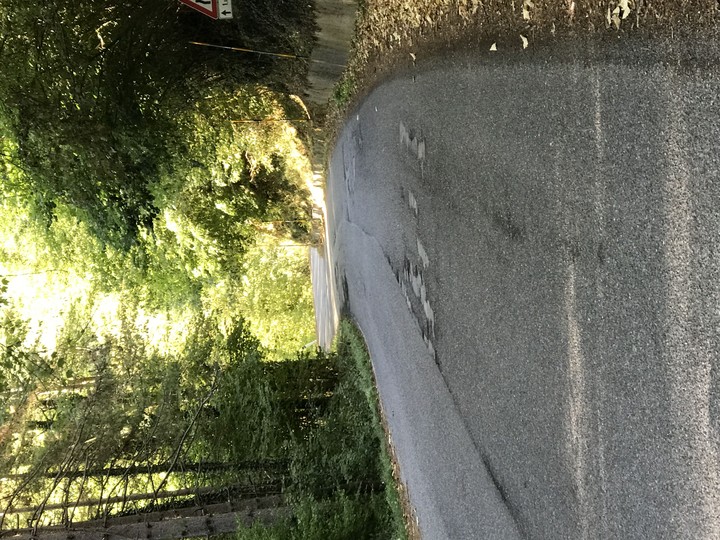 walking in to the green