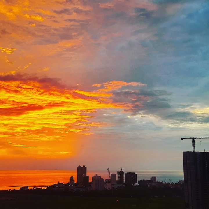 Fire and ice in the sky