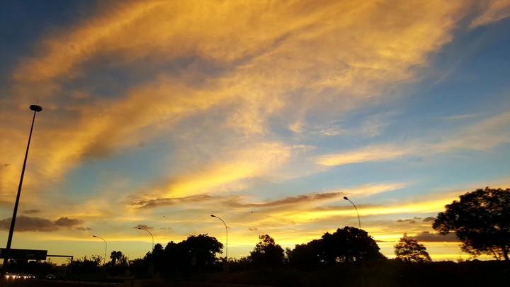 Fire skies