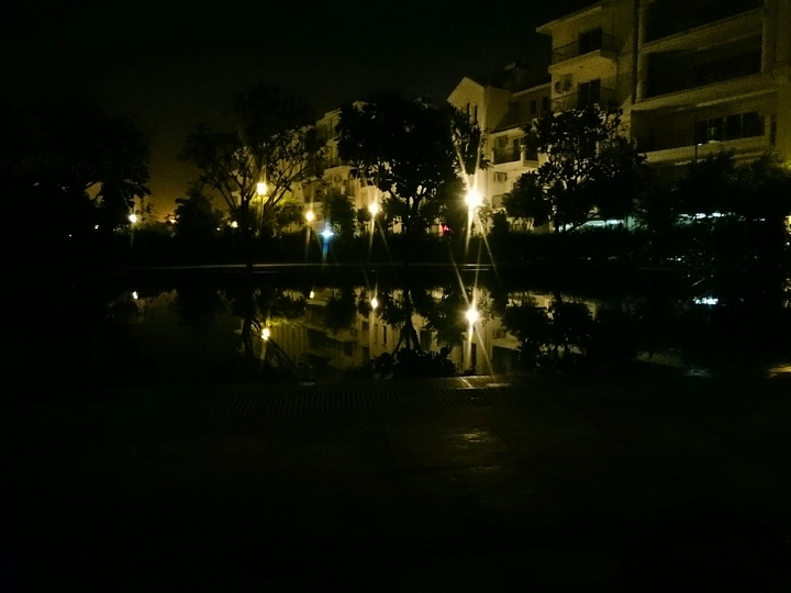 calm water