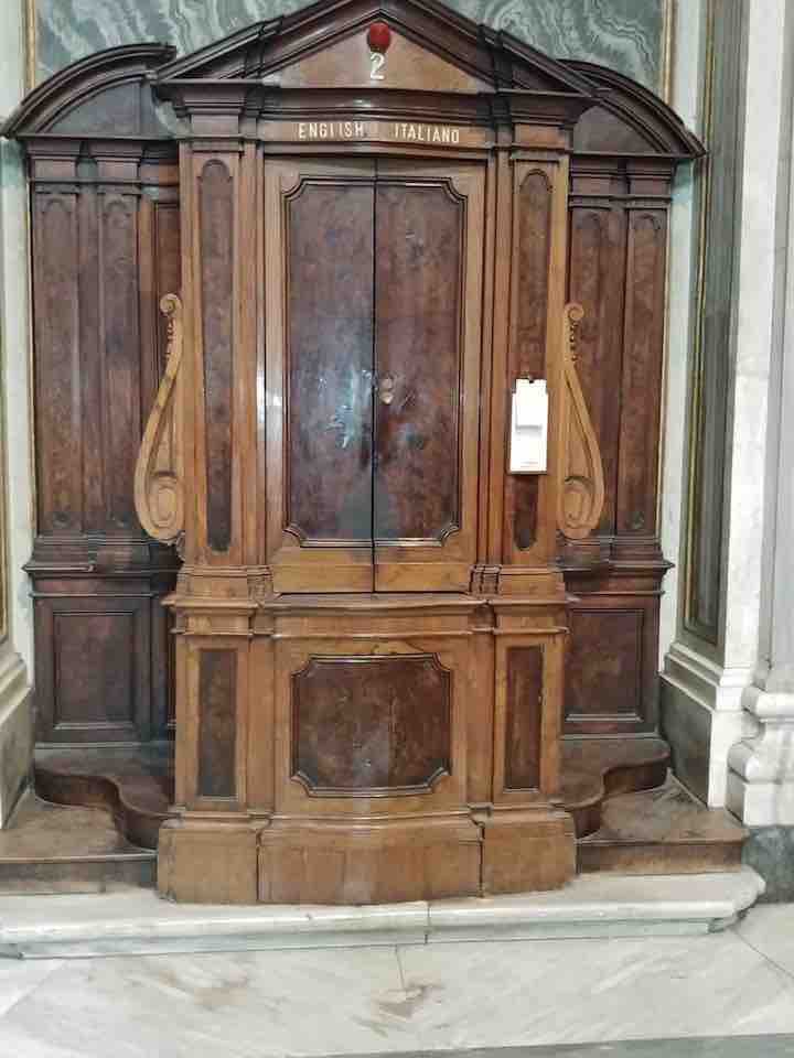 St Peter’s Basilica Confessional