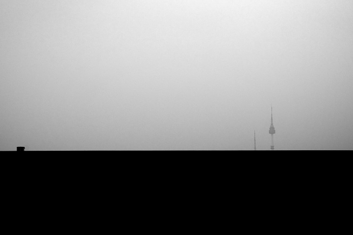 Namsan tower in Seoul Korea