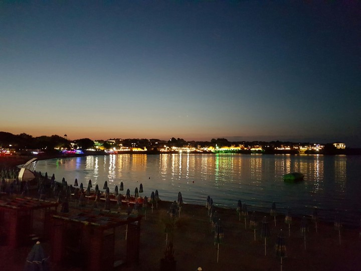 Beach at night