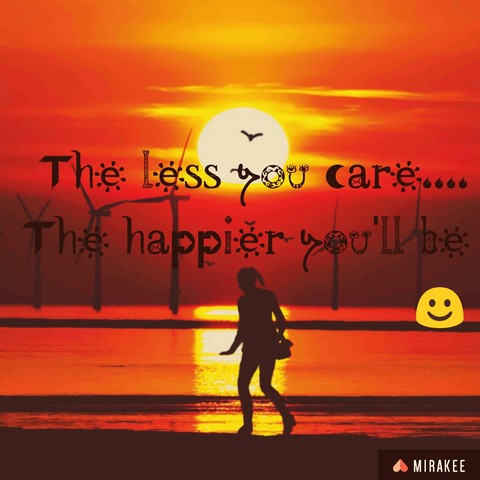 The happiness...