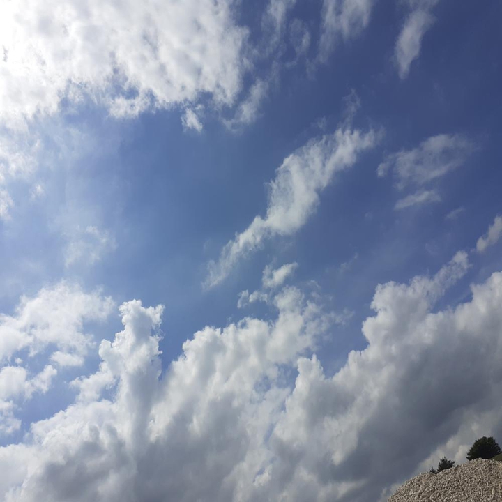 ciel bleu