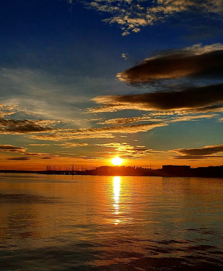 Sunset, Split, Croatia