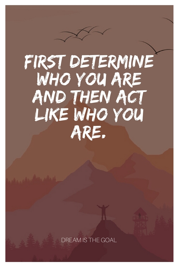 Who you are