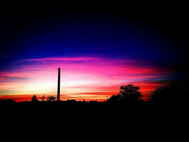 The sky