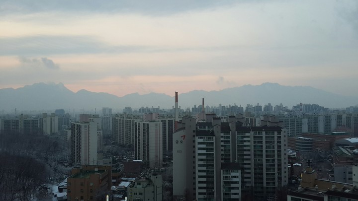 도시(흐린날)