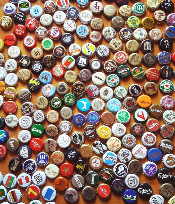 Beer bottle caps