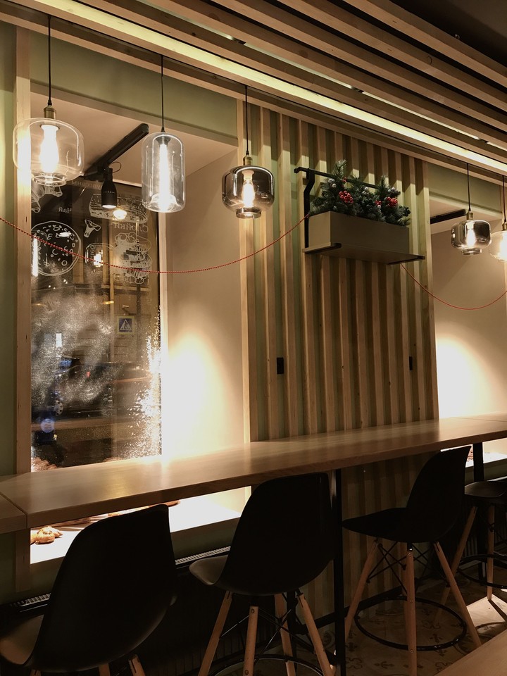 Winter cafe