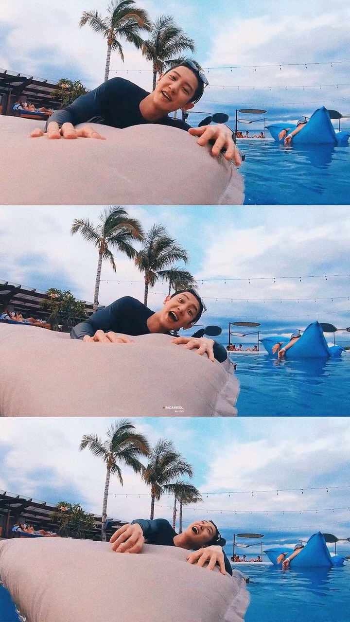 Chanyeol in Bali ❤️