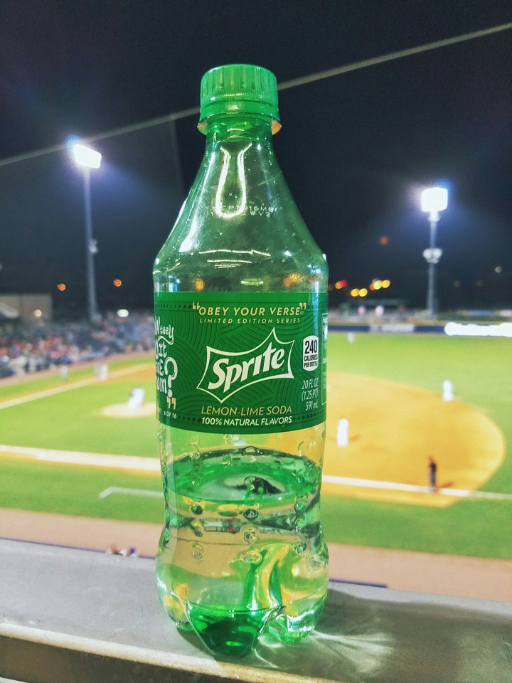 A good ol Sprite at a baseball game