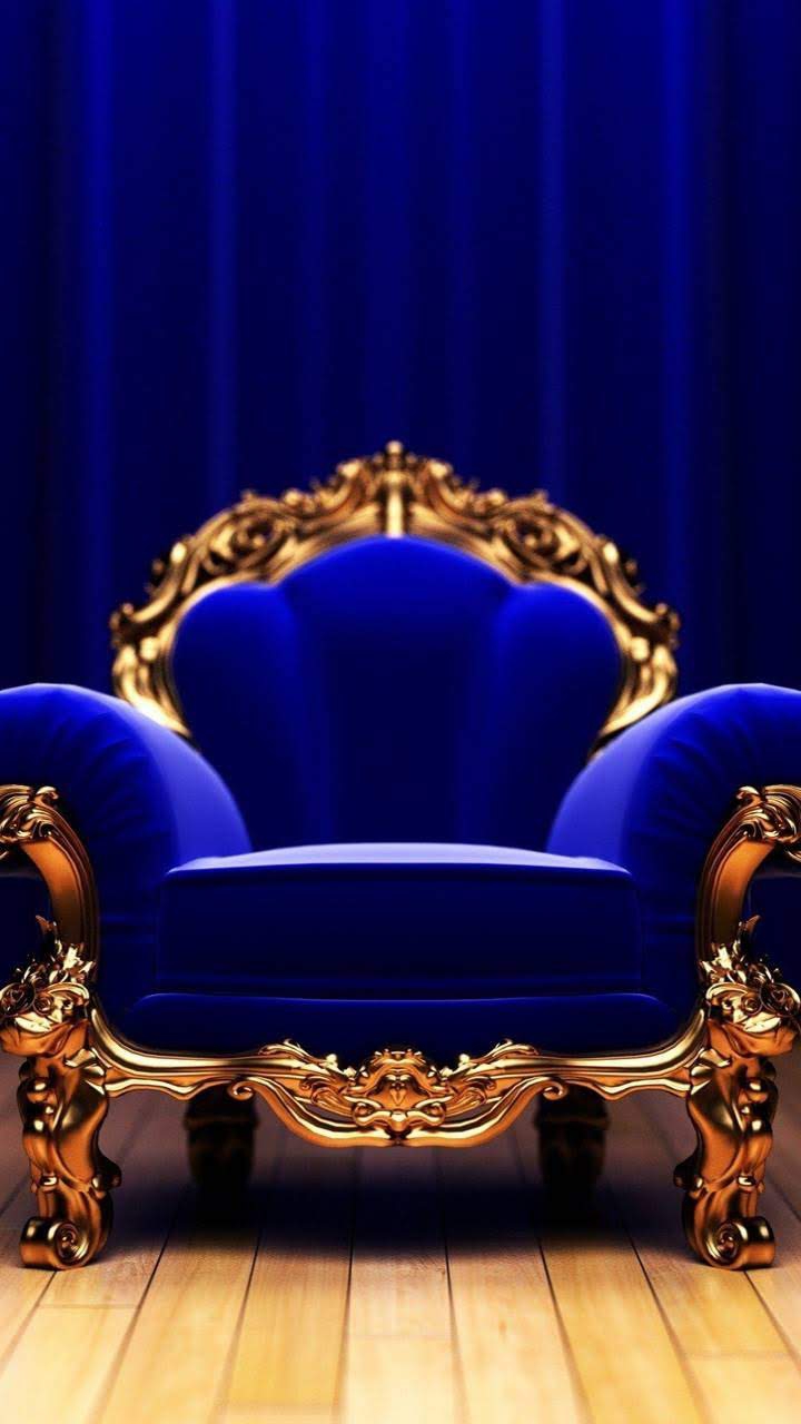 Royal Blue Throne