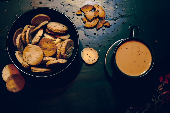 cookies and tea