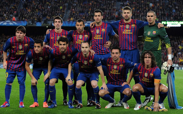 Barca 2011-12 season team